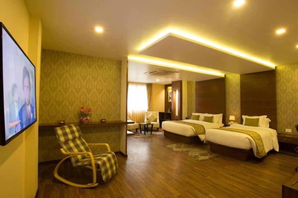 Yatri Hotel Kathmandu Exterior foto